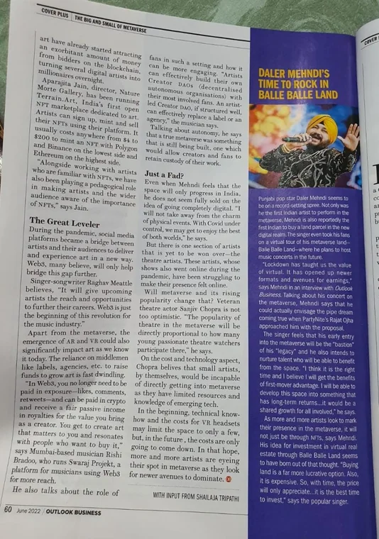 Outlook Business Balle Balle Land clipping
